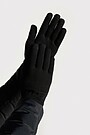 Merino wool gloves with touch screen 2 | BLACK | Audimas