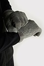 Merino wool gloves with touch screen 2 | GREY | Audimas