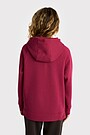Cotton fleece hoodie 2 | PINK | Audimas