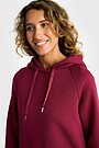 Cotton fleece hoodie 3 | PINK | Audimas