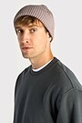 Knitted beanie with with Lenzing EcoVero viscose 2 | Cream | Audimas
