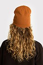 Knitted merino wool beanie 3 | ORANGE | Audimas