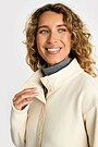 Half closure fleece 4 | Cream | Audimas