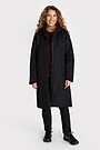 Coat with synthetic insulation 1 | BLACK | Audimas