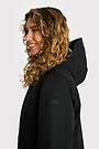 Coat with synthetic insulation 3 | BLACK | Audimas
