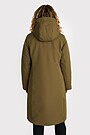 Coat with synthetic insulation 2 | GREEN | Audimas