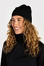 Knitted merino wool beanie 2 | BLACK | Audimas