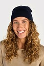 Knitted merino wool beanie 2 | BLUE | Audimas