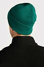 National collection merino wool hat 4 | GREEN | Audimas