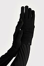 Merino wool gloves with touch screen 1 | BLACK | Audimas