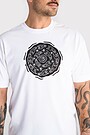 Short sleeves cotton T-shirt "Twelve raven brothers" 3 | WHITE | Audimas