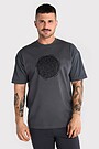 Short sleeves cotton T-shirt "Twelve raven brothers" 2 | GREY | Audimas