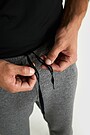 Synthetic jersey pants 4 | GREY | Audimas