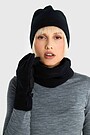 Polartec 100 Series fleece set with a headband 3 | BLACK | Audimas