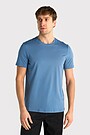 Short sleeve cotton T-shirt 1 | BLUE | Audimas
