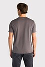 Short sleeve cotton T-shirt 2 | GREY | Audimas