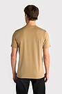 Short sleeve cotton T-shirt 2 | BROWN | Audimas