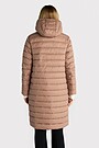 Essential quilted coat 2 | BROWN | Audimas