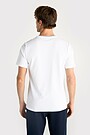 Cotton pique T-shirt 2 | WHITE | Audimas