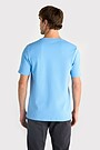 Cotton pique T-shirt 2 | LIGHT BLUE | Audimas