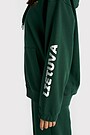 National collection full-zip hoodie 3 | GREEN | Audimas