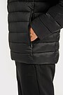Lightweight synthetic insulation jacket 3 | BLACK | Audimas