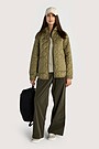 Relaxed fit quilted jacket 1 | GREEN | Audimas