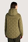 Relaxed fit quilted jacket 3 | GREEN | Audimas