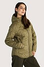 Relaxed fit quilted jacket 5 | GREEN | Audimas