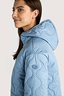 Relaxed fit quilted jacket 3 | BLUE | Audimas