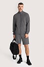 Synthetic jersey active shorts 1 | GREY | Audimas