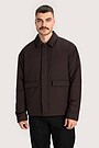 Synthetic padded jacket 1 | BROWN | Audimas