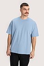 Oversized short sleeve T-shirt 1 | BLUE | Audimas