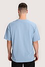 Oversized short sleeve T-shirt 2 | BLUE | Audimas