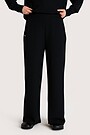 Wide sweatpants 2 | BLACK | Audimas