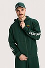 National collection full-zip hoodie 1 | GREEN | Audimas