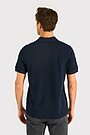 Cotton pique polo T-shirt 2 | Dark blue | Audimas