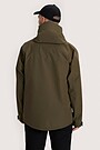 Shell jacket 3 | Dark green | Audimas