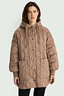 Oversized down jacket 2 | BROWN | Audimas