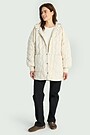 Oversized down jacket 4 | Cream | Audimas