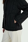 Synthetic insulation jacket 4 | BLACK | Audimas