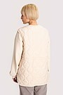 Oversized vest with synthetic insulation 2 | Cream | Audimas