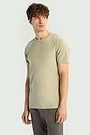 T-shirt with viscose 1 | light grey | Audimas