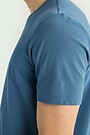 T-shirt with viscose 3 | BLUE | Audimas