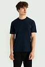 Short sleeve T-shirt 1 | Dark blue | Audimas