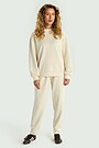 Sweatpants with lyocell 1 | Cream | Audimas