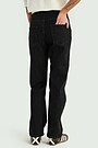 Straight jeans with elastane 3 | BLACK | Audimas