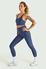 Leggings with waist pocket 1 | BLUE | Audimas