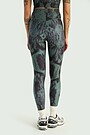 Leggings with waist pocket 3 | Dark green | Audimas