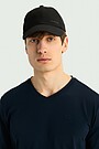 Lightweight sports cap 4 | BLACK | Audimas
